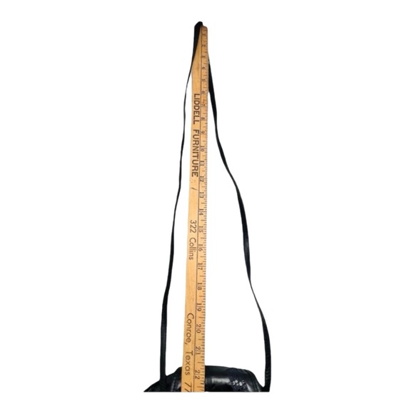 Park Avenue International Vintage Crossbody Clutch Genuine Crinkled Leather Bag - Picture 10 of 12